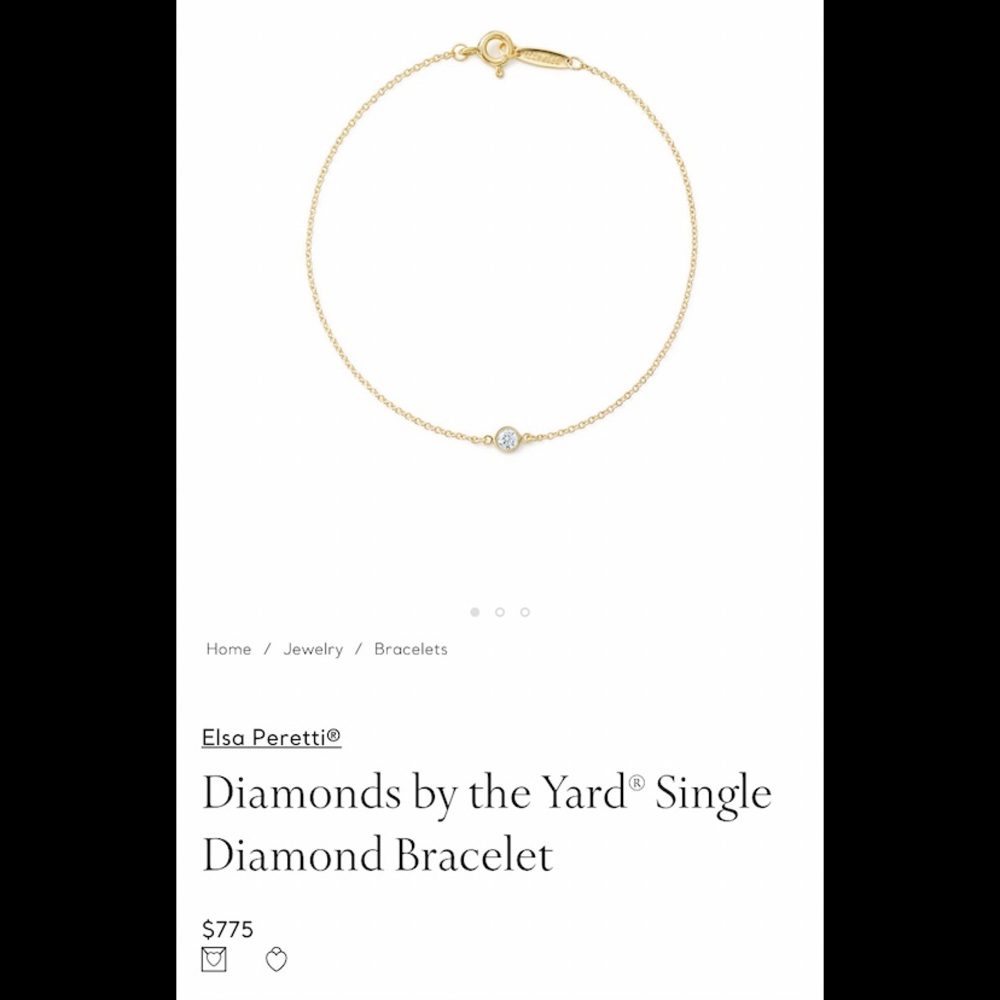 Diamonds by the Yard Tiffany & Co Bracelet Gold